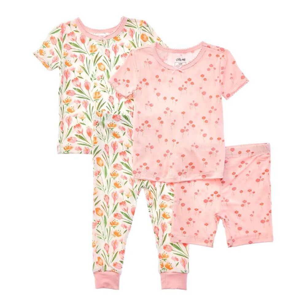 Little Me 4Pc Tulip 4Pc Pj